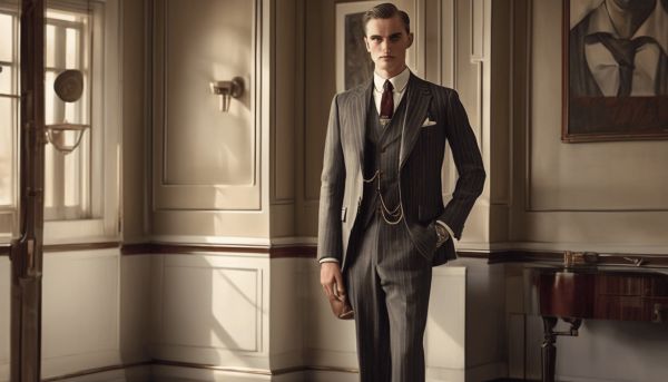 Maîtriser le style des années 1920 en vêtements pour hommes