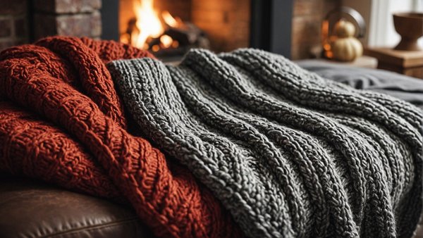 Plaid grosse maille : chaleur et style pour votre intérieur