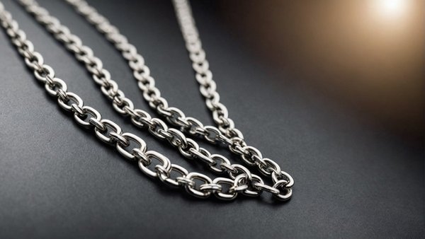 Découvrez notre collection chic de chaînes en argent